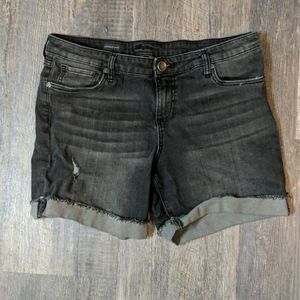 Kut from the cloth dark grey shorts